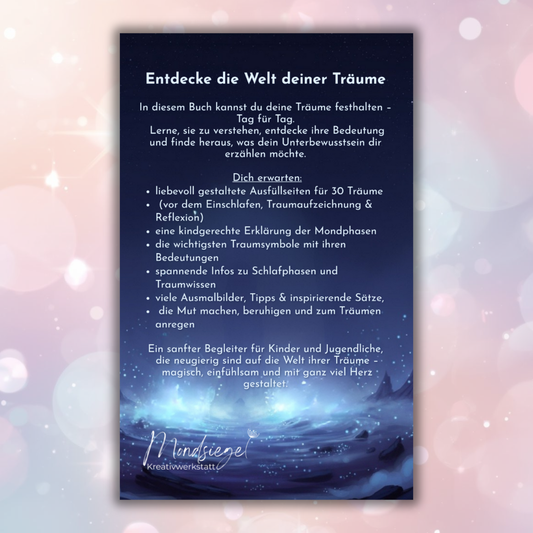 Mein Traumtagebuch – Edition Magie | Kinder & Jugendliche | Träume festhalten und verstehen