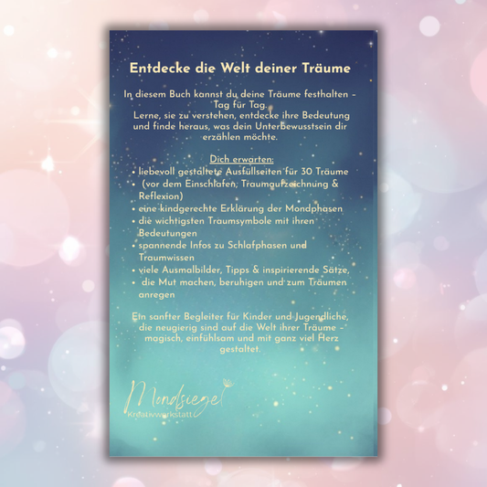 Mein Traumtagebuch – Edition „Schutz“ | Für Kinder & Jugendliche | Träume festhalten, deuten & verstehen
