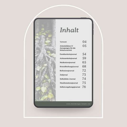 NEU 🌿 Wurzeln des Lichts Dein Seelenwerk für Heilung, Schattenarbeit & Achtsamkeit – 76 Seiten Workbook + Bonus Journals