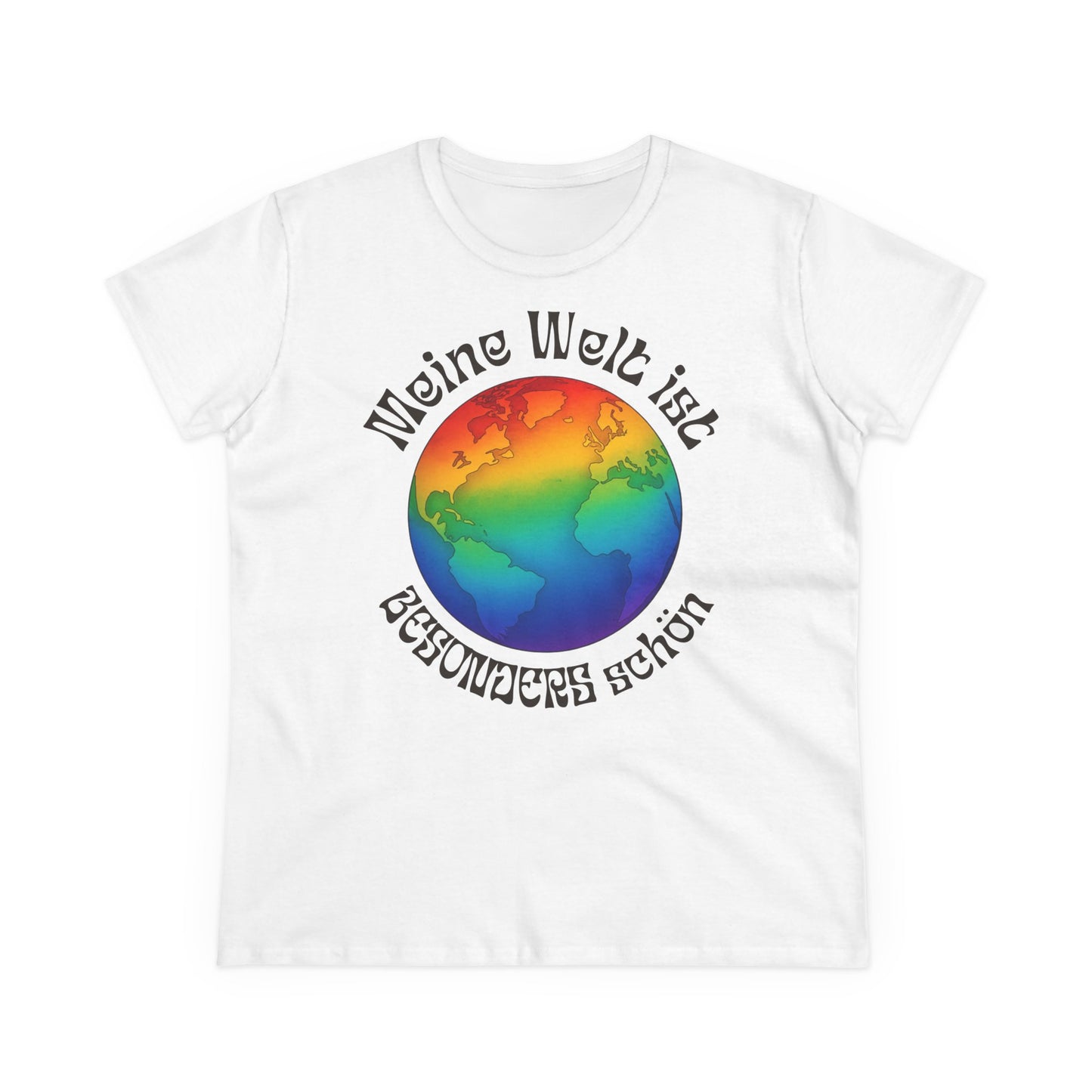 🌍 Meine Welt ist besonders schön – Inklusions Statement T-Shirt