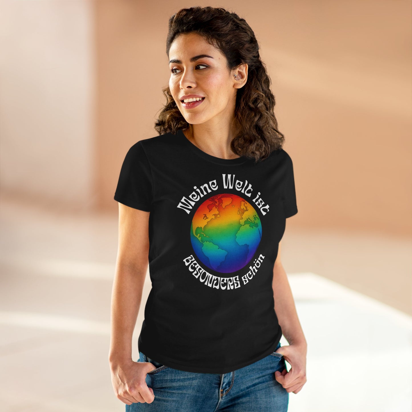 🌍 Meine Welt ist besonders schön – Inklusions Statement T-Shirt