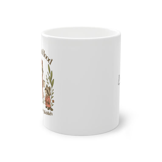 🦝 Mama Hood Tasse – müde, aber glücklich | Geschenk für Mamas | Waschbär Design