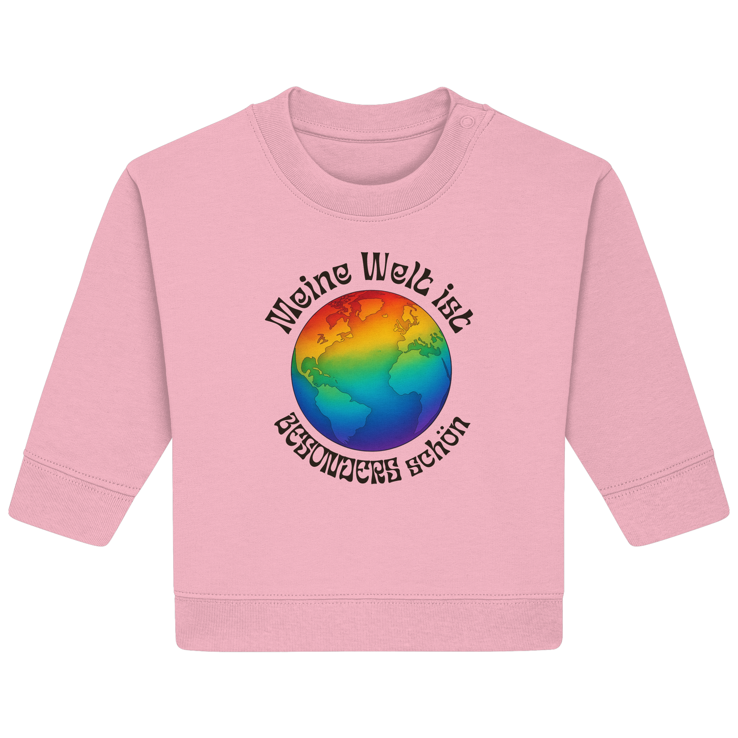 🌍Baby & Kleinkind Pullover – Meine Welt ist besonders schön | Baby Organic Sweatshirt