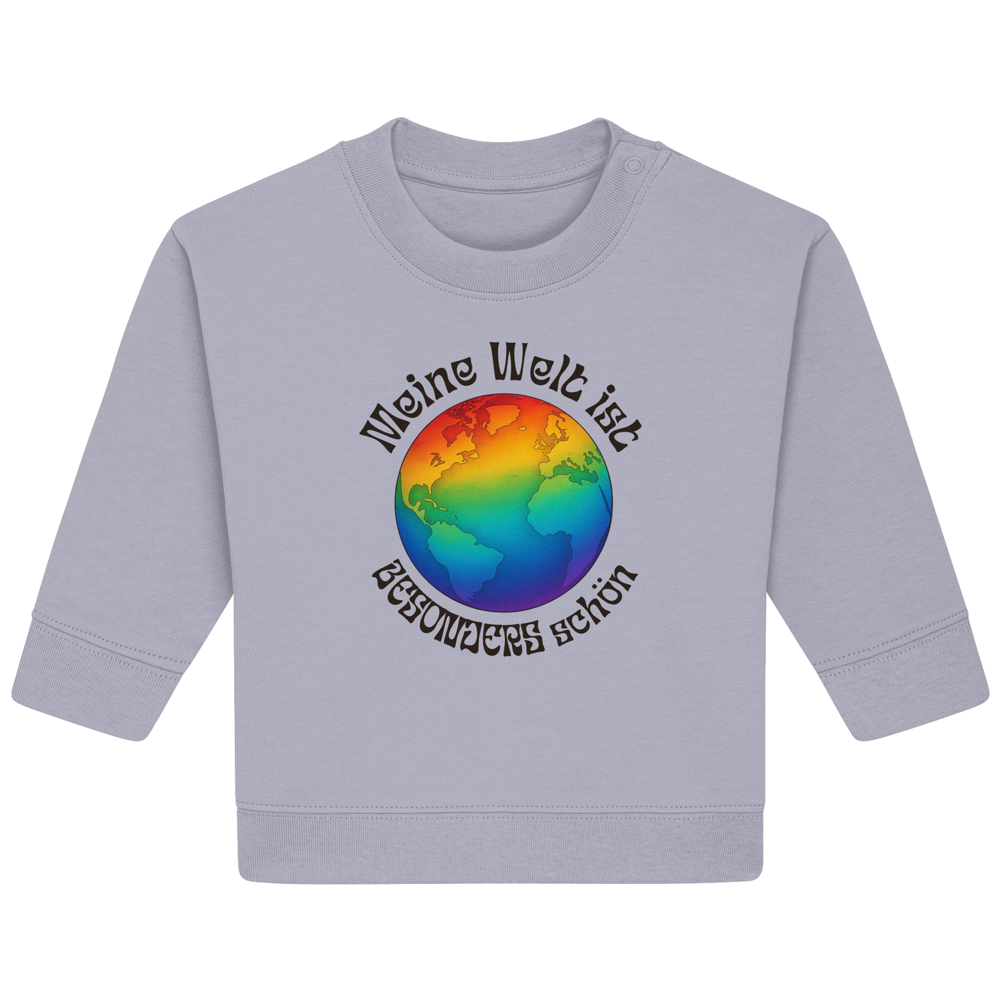🌍Baby & Kleinkind Pullover – Meine Welt ist besonders schön | Baby Organic Sweatshirt