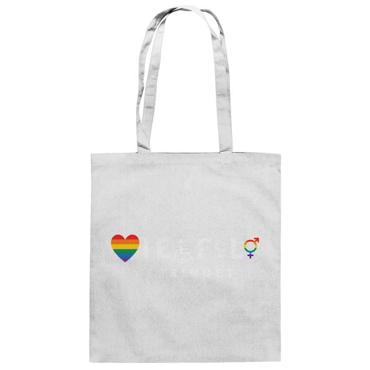 Baumwolltasche – Vielfalt verbindet | Inklusion Stoffbeutel