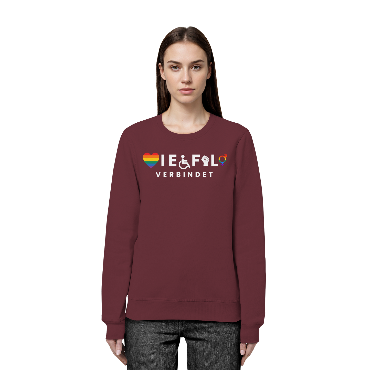 Vielfalt verbindet 🌈 - Statement Pullover für Inklusion