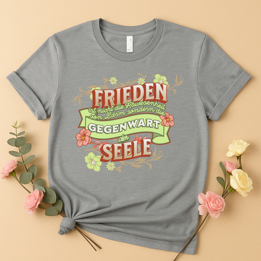 Frieden- Die Gegenwart der Seele / Spirituelles Premium Shirt