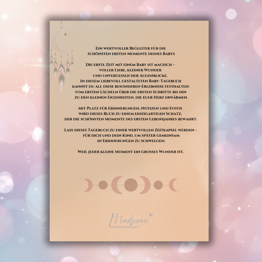 Mein Baby-Tagebuch - Zauberhafte erste Jahre